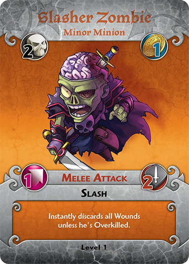 Slasher Zombie profile card